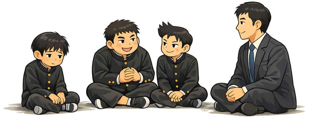 いじめの形式的な謝罪